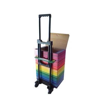 Factory direct supplier Environmental Paper Trolley Box